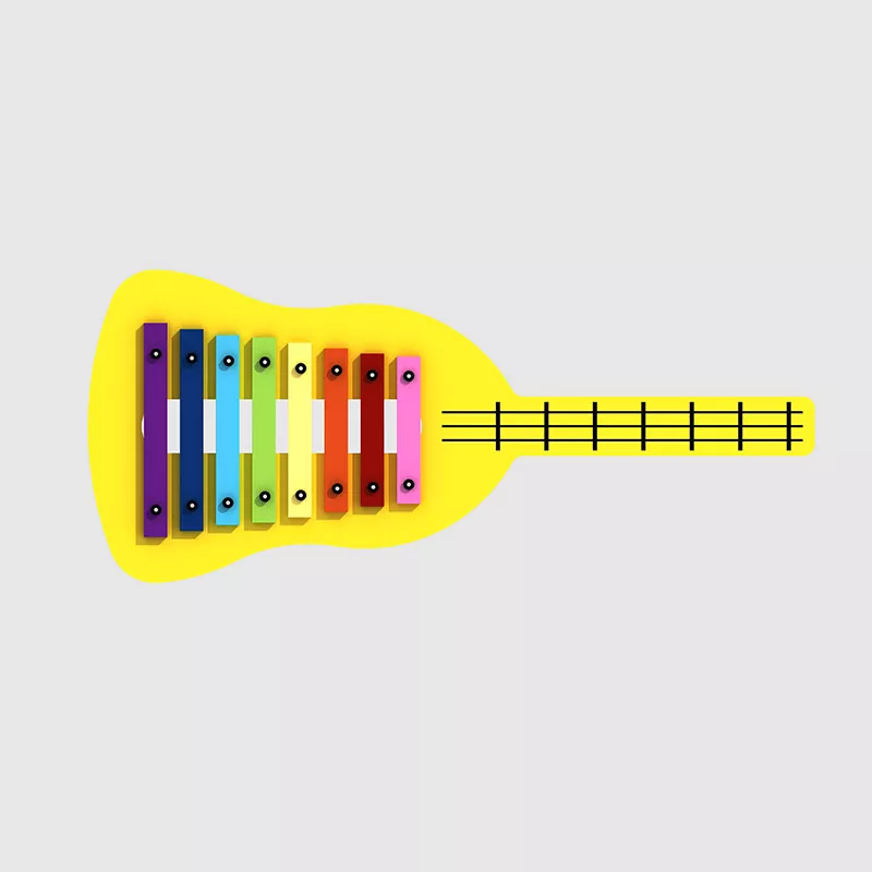 キッズ屋外遊園地の楽器