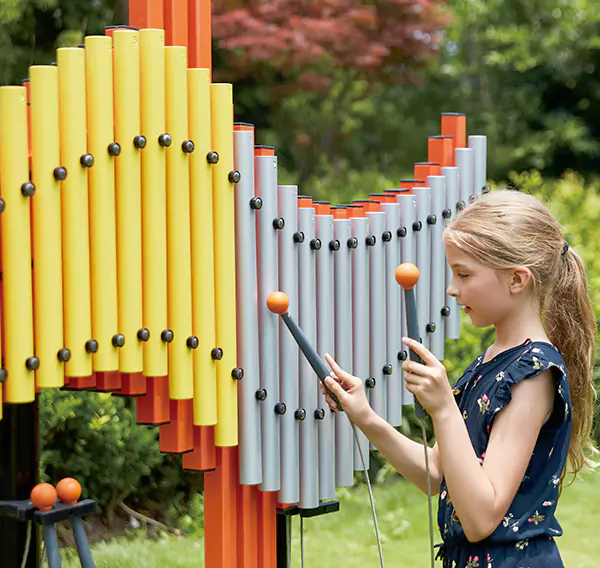 屋外のコンビネーションパーク
